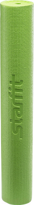 Коврик для йоги и фитнеса Starfit FM-101 PVC (173x61x0.4см, зеленый)