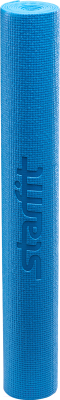 Коврик для йоги и фитнеса Starfit FM-101 PVC (173x61x0.4см, синий)