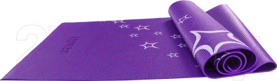 Коврик для йоги и фитнеса Starfit FM-102 (173x61x0.3см, фиолетовый)