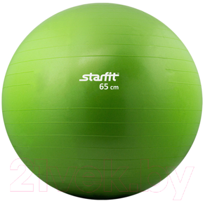 Фитбол гладкий Starfit GB-101 (65см, зеленый)