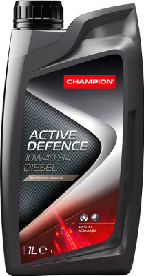 Моторное масло Champion Active Defence B4 Diesel 10W40 / 8203817 (1л)