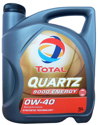 Моторное масло Total Quartz 9000 Energy 0W40 / 195283 (5л)