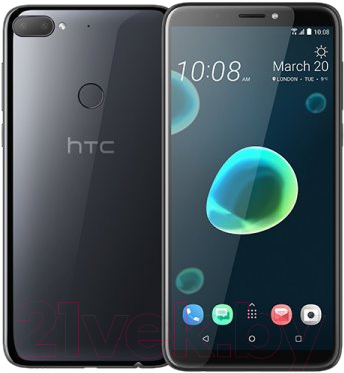 Смартфон HTC Desire 12+ 3Gb/32Gb (черный)