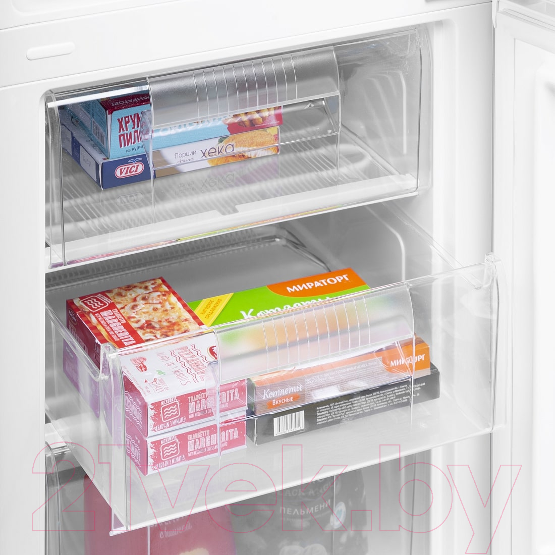 Холодильник с морозильником Maunfeld MFF 170W