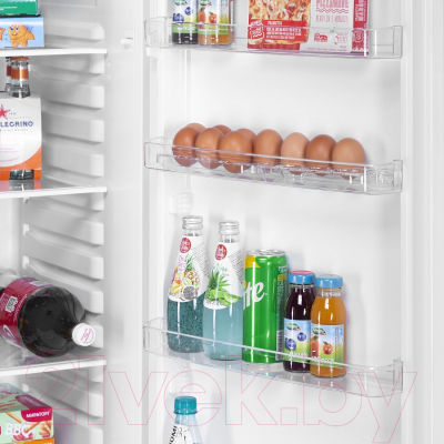 Холодильник с морозильником Maunfeld MFF 180W