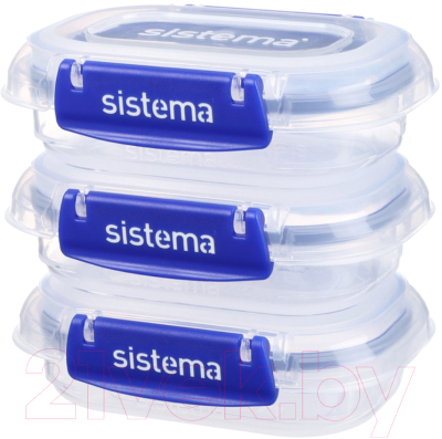 Набор контейнеров Sistema 881523 (3шт)