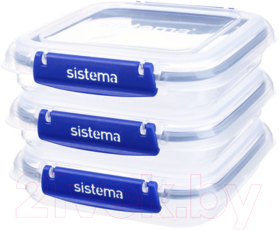 Набор контейнеров Sistema 881643 (3шт)