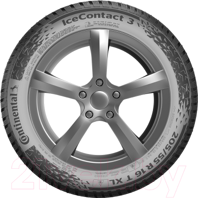 Зимняя шина Continental IceContact 3 255/40R21 102T (шипы)