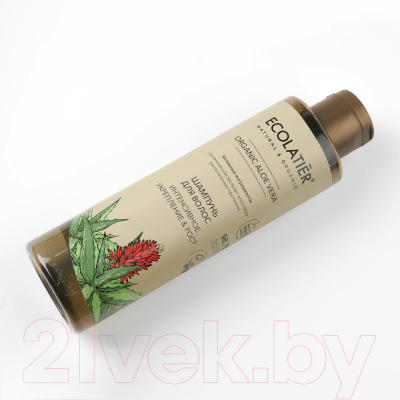 Шампунь для волос Ecolatier Green Интенсивное укрепление & Рост Aloe Vera (250мл)