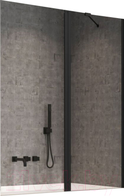 

Стеклянная шторка для ванны Radaway, NES Black PND II 100 R / 10009100-54-01R