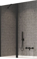 

Стеклянная шторка для ванны Radaway, NES Black PND II 110 L / 10009110-54-01L