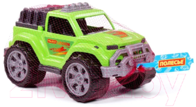 Автомобиль игрушечный Полесье Легион №4 / 89076 (зеленый)