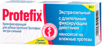 Крем для фиксации зубных протезов Protefix №1 Экстра-сильный (20мл)
