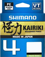 

Леска плетеная Shimano, Kairiki 4 PE 0.06мм / LDM54TE0606015G