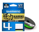 Миниатюра изображения товара Леска плетеная Shimano Kairiki 4 PE 0.06мм / LDM54TE0606015G (150м, зеленый)