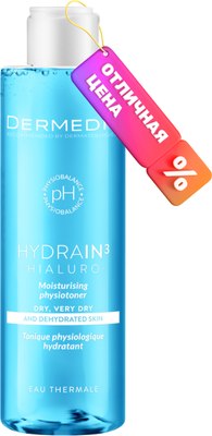 Тоник для лица Dermedic Hydrain3 Hialuro Увлажняющий (200мл) - 