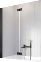 

Стеклянная шторка для ванны Radaway, NES Black PND I 120 L / 10010120-54-01L