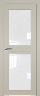

Дверь межкомнатная ProfilDoors, Модерн 2.56U 80x200 в цвет полотна