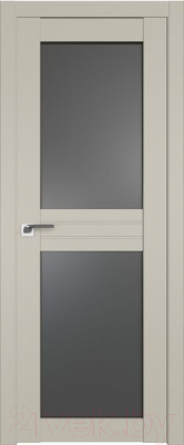 

Дверь межкомнатная ProfilDoors, Модерн 2.56U 80x200 в цвет полотна