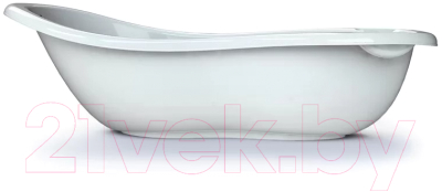 Ванночка детская Kidwick Шатл / KW220106 (с термометром, белый/бирюзовый)