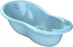 Ванночка детская Kidwick Шатл / KW220206 (с термометром, голубой/темно-голубой) - 