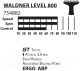 Миниатюра изображения товара Ракетка для настольного тенниса Donic Schildkrot Schildkrot Waldner 800 / 754882