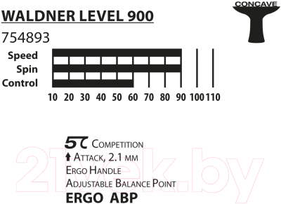 Изображение товара Ракетка для настольного тенниса Donic Schildkrot Schildkrot Waldner 900 / 754893