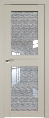 

Дверь межкомнатная ProfilDoors, Модерн 2.56U 80x200 в цвет полотна