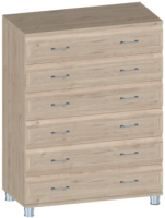 

Комод Лером, Мелисса КМ-2801-ГС