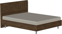 Двуспальная кровать Лером Мелисса КР-2804-АТ 180x200 (акация молдау) - 