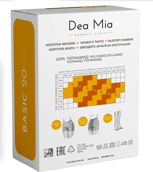 Колготки Dea Mia 1541 (р.5, bronz)