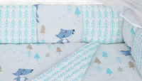 

Бортик в кроватку Amarobaby, В лесу
