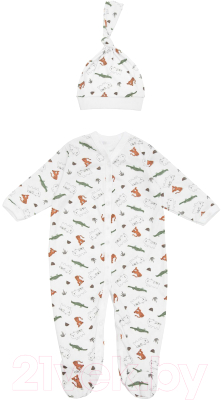 

Комплект одежды для новорожденных Amarobaby, Soft Hugs / AB-OD20-SHK301/00-62