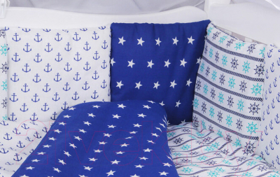 

Комплект постельный в кроватку Amarobaby, Premium Бриз