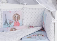 

Комплект постельный для новорожденных Amarobaby, Premium Little Crystal
