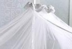 Балдахин на кроватку Kidboo Blossom Linen (белый) - 