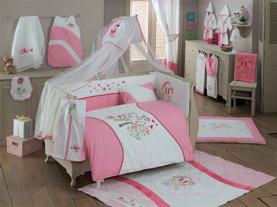 Балдахин на кроватку Kidboo Sweet Home (розовый)