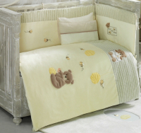 

Комплект постельный для малышей Kidboo, Honey Bear