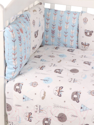 Комплект постельный для малышей Amarobaby Индейцы / AMARO-3015-In