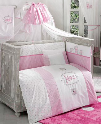

Комплект постельный в кроватку Kidboo, Rabbitto