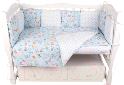 

Комплект постельный в кроватку Amarobaby, Маленький принц / AMARO-3015-MPr