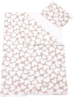 

Комплект постельного белья Amarobaby, Time to Sleep Мышонок / AMARO-3403-MK