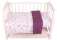 Комплект постельный для малышей Amarobaby Baby Boom / КПБ-3 Амели (белый) - 