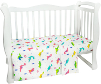 Комплект постельный для малышей Amarobaby Baby Boom Дракончики / AMARO-3003-D - 