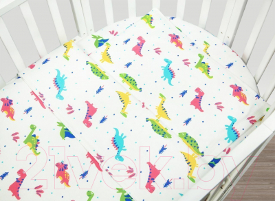 Комплект постельный для малышей Amarobaby Baby Boom Дракончики / AMARO-3003-D
