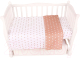 Комплект постельный для малышей Amarobaby Baby Boom / КПБ-3 Звезды (коричневый) - 