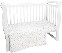Комплект постельный для малышей Amarobaby Baby Boom Короны принцессы / AMARO-3003-KP - 