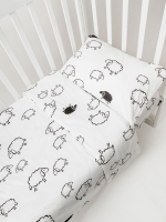 Комплект постельный для малышей Amarobaby Baby Boom Овечки / КПБ-3 Овечки - 
