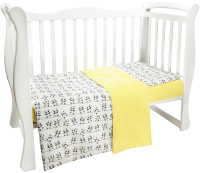 Комплект постельный для малышей Amarobaby Baby Boom Панды / AMARO-3003-P - 