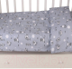 Миниатюра изображения товара Комплект постельный для малышей Amarobaby Exclusive Soft Collection 101 барашек / AMARO-3003-SCB